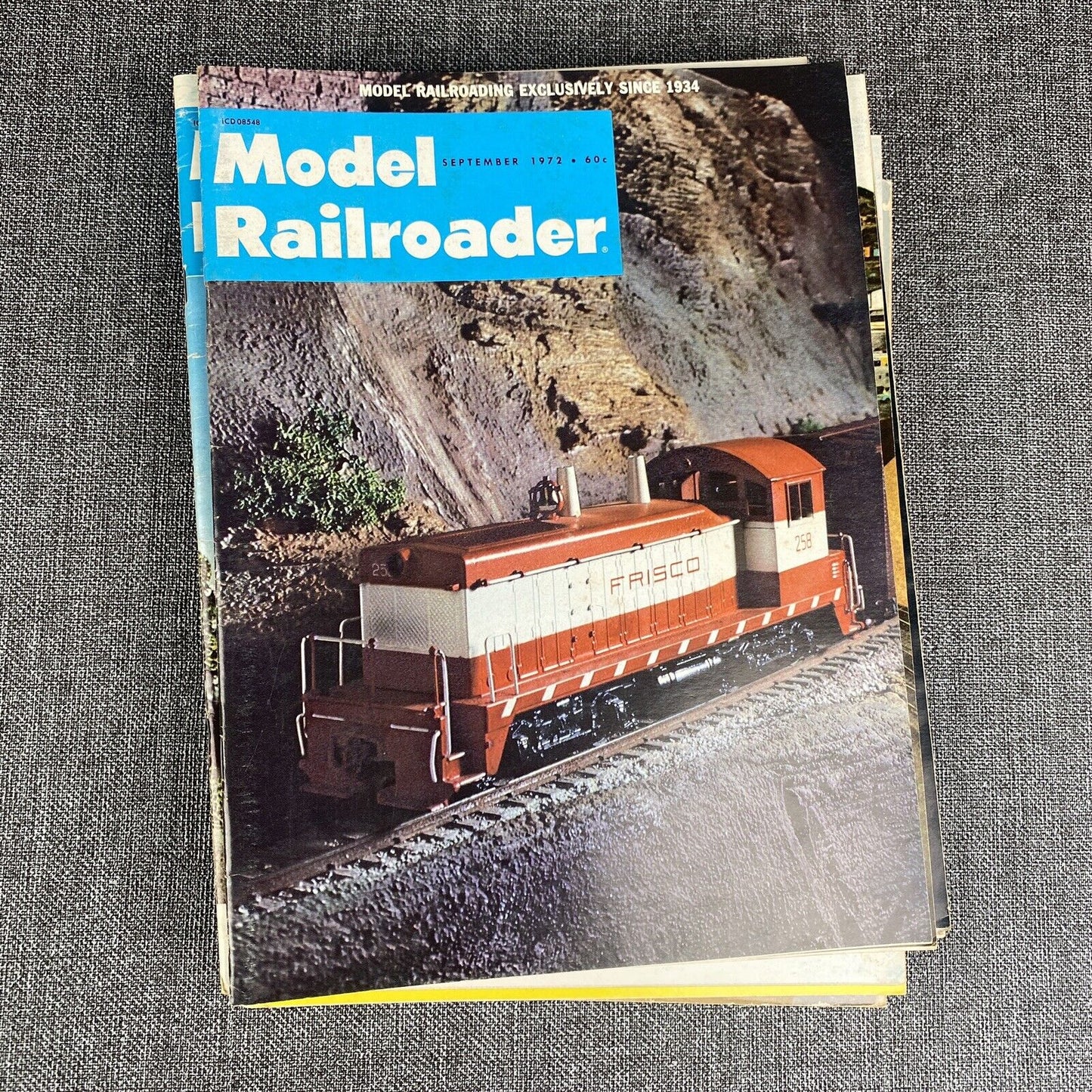 Model Railroader Magazine 1972  ALL 12 ISSUES  (Vintage)