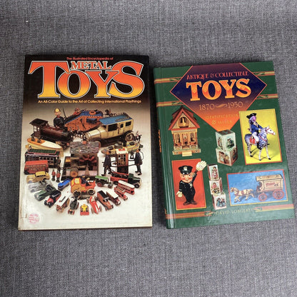 Antique & Collectible Toys 1870-1950 and Metal Toys Book , tinplate  toys...