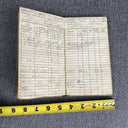 1955 Atlantic Coastline Railroad Report Train Engineer/Conductor Train Book