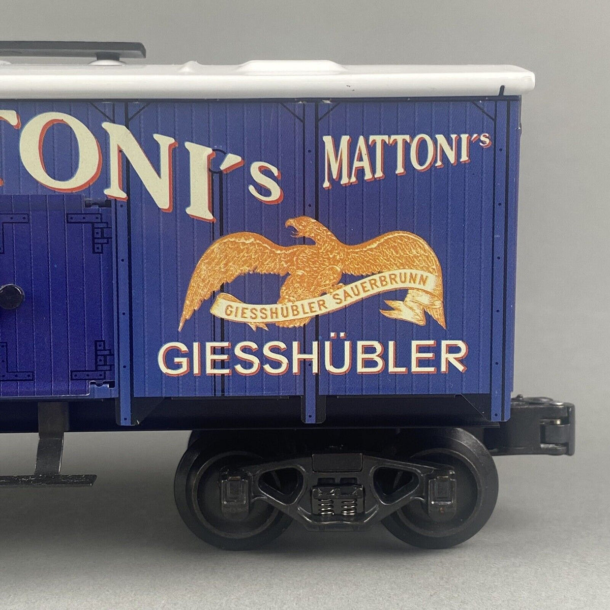 ETS O-gauge  Refrigerated Freight Car Mattoni's Mineral Water