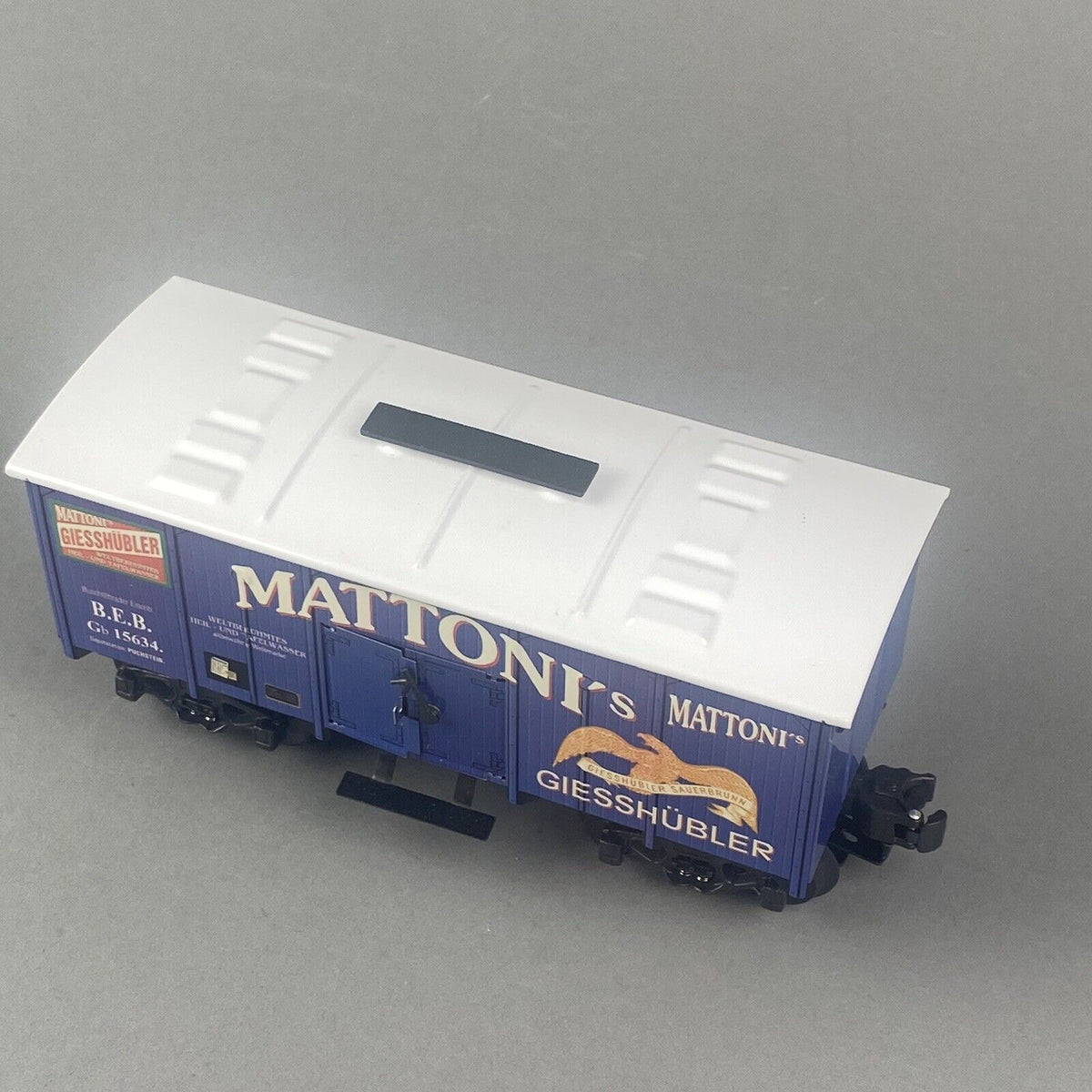 ETS O-gauge  Refrigerated Freight Car Mattoni's Mineral Water