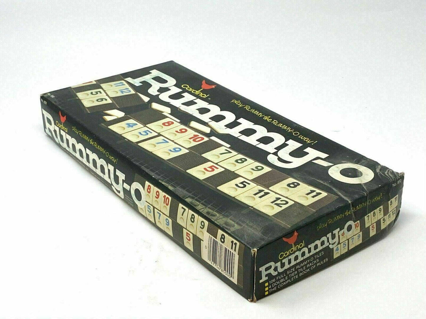 RUMMY-O By Cardinal Vintage Game - 1977 Kids Children Adults indoor