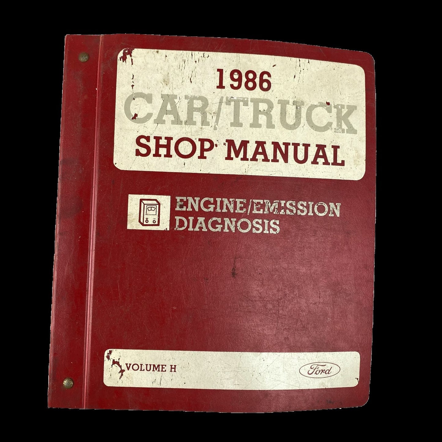 1986 Ford Car / Truck Shop Manual, Engine Emission Diagnosis, Volume H