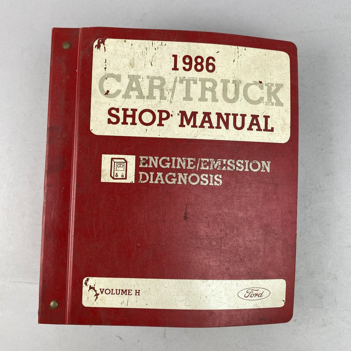 1986 Ford Car / Truck Shop Manual, Engine Emission Diagnosis, Volume H