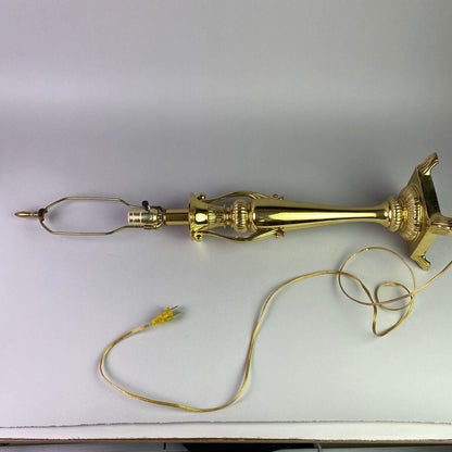 Retro Brass Lamp with Slender Feel (Tested and Working)