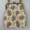 Handmade in Japan Vintage Flower Theme Purse Handbag