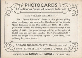 RARE - Cigarette Card - Queen Elizabeth (Ardath Tobacco Co) Real Photo PhotoCard