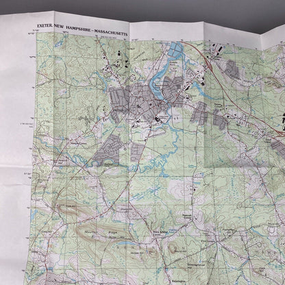 USGS Topographic Map 1984 Survey 30"x60"  Monadnock Mountain 42072-G1-TM-025