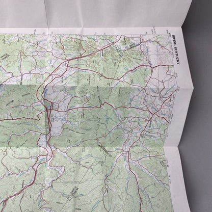 USGS Topographic Map 1982 Survey 30"x60" KT Irvine