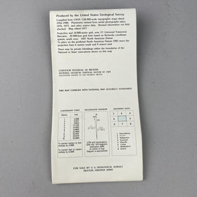 USGS Topographic Map 1977 Survey 30"x60" KT Hazard 37083-A1-TM-100