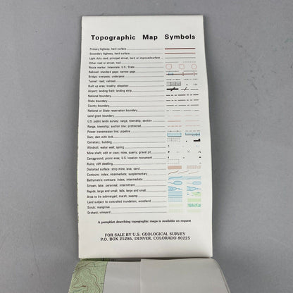 USGS Topographic Map 1986 Survey 30"x60" NH, VT, MA Keene 42072-E1-TM-100