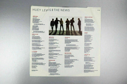 'PROMOTIONAL' Huey Lewis and The News FORE! Vinyl LP Record(Promo) Crystalis