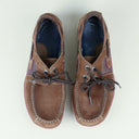 Sebago Brice Leather Boat Shoes Brown/Tan Mens Size 8.5M