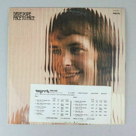 Dave Pope 'Face to Face' Vinyl LP Record