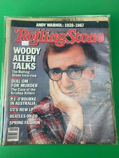 Rolling Stone Magazine Lot of 12 (Eddie Murphy, Woody Allen, Douglas, Spielberg)