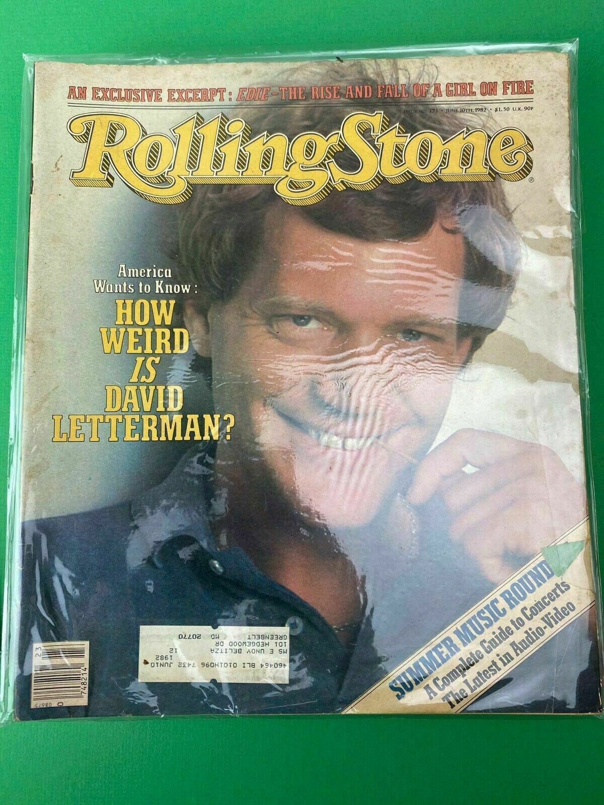 Rolling Stone Magazine Lot of 12 (Eddie Murphy, Woody Allen, Douglas, Spielberg)