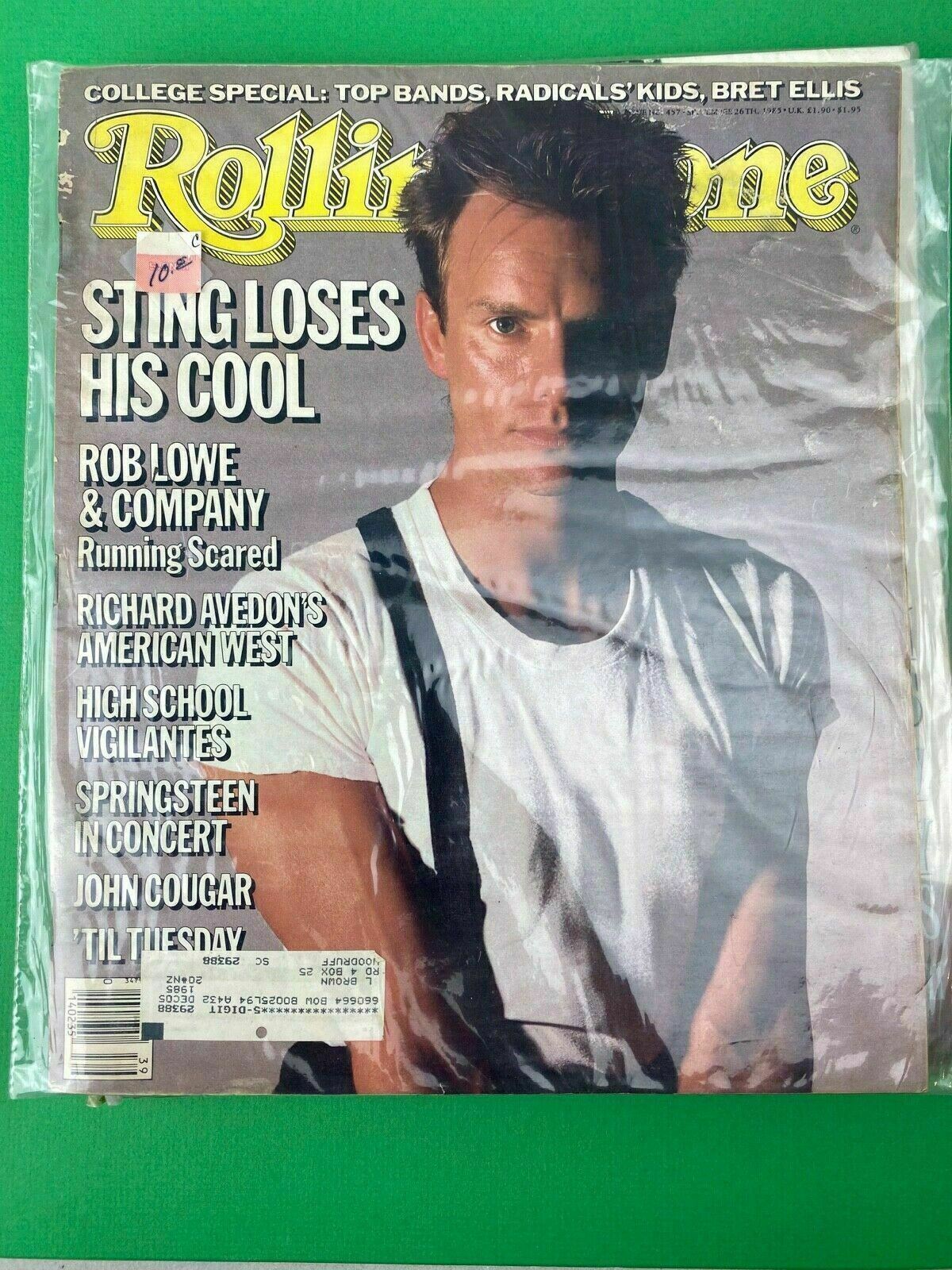 Rolling Stone Magazine Lot of 12 (Eddie Murphy, Woody Allen, Douglas, Spielberg)