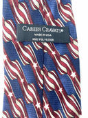 Career Cravats Red, White, Blue (Navy) American America