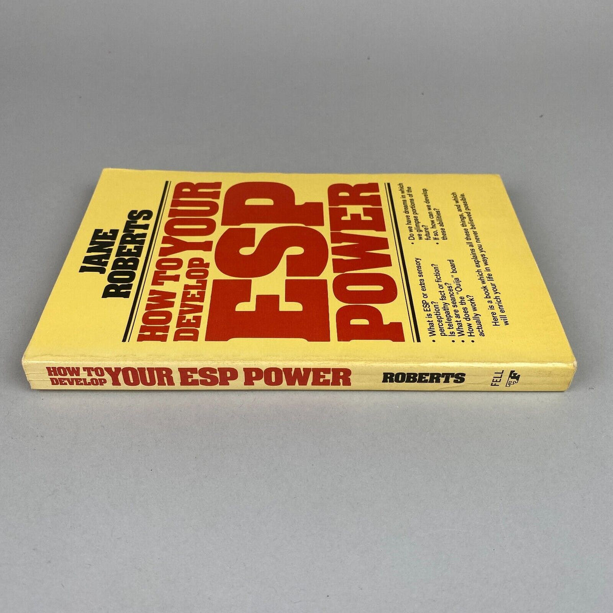 How to Develop Your ESP Power by Jane Roberts