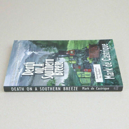 Death on A Southern Breeze by Mark de Castrique, SIGNED by Author (Paperback)