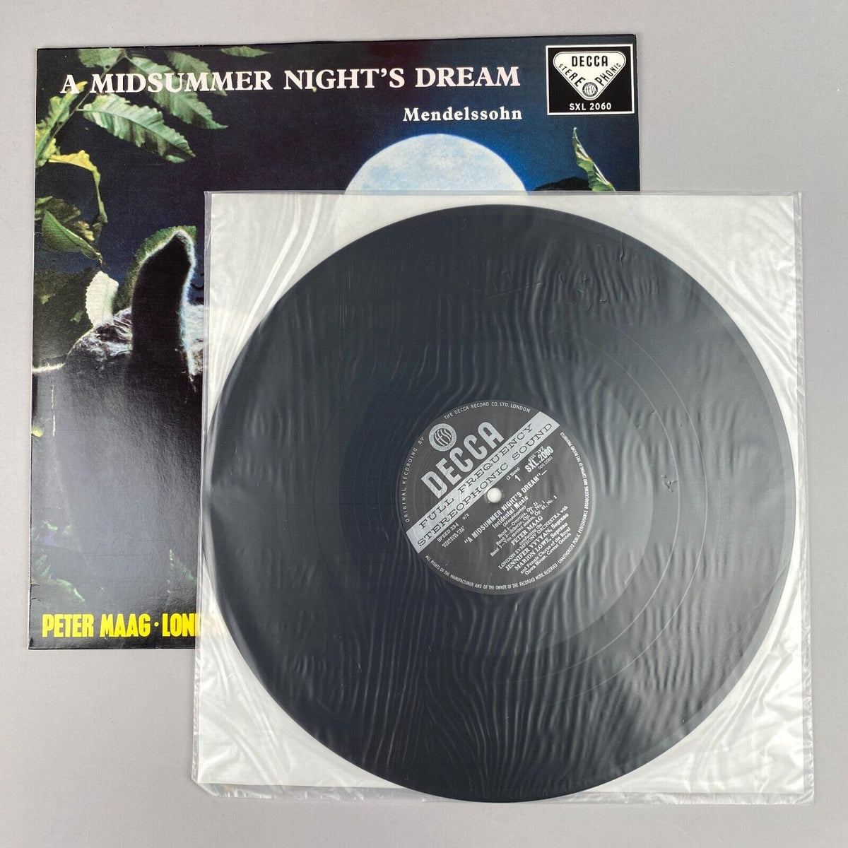 A Midsummer Night's Dream Vinyl Record, Near Mint Condition