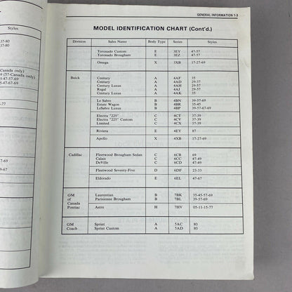 1974 GM Fisher Body Service Manual (General Motors)