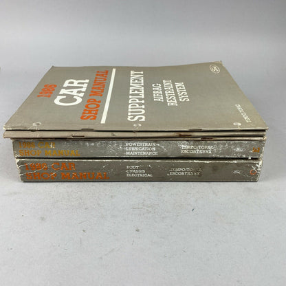 Lot of 5 1986 Ford Car Shop Manuals Escort Topaz Tempo Lynx