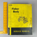 1975 Fisher Body Service Manual for All Body Styles, General Motors