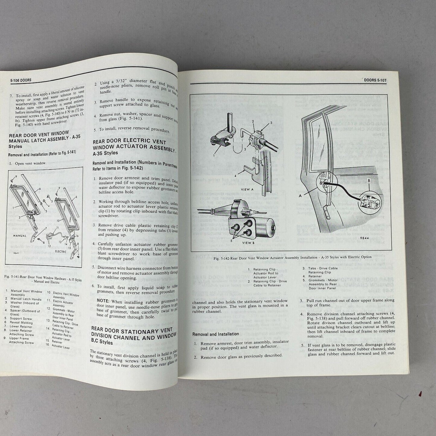 1978 Fisher Body Service Manual, General Motors, For All Body Styles except "T"