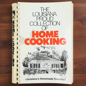 Signed - Louisiana Proud Collection of Home Cooking, Southern Soul food cookbook