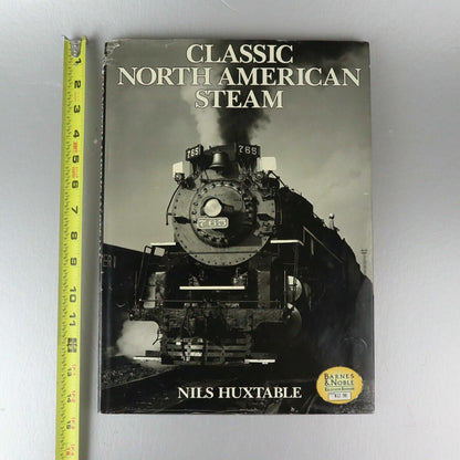 Classic North American Steam by Nils Huxtable (hardcover, 1990)  