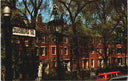 Vintage Postcard Famous Louisburg Square on Historic Beacon Hill - Boston, Mass