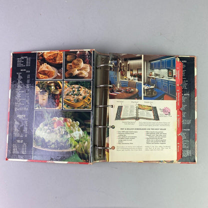 New Better Homes & Gardens Cookbook 5 Ring Binder with Tabs