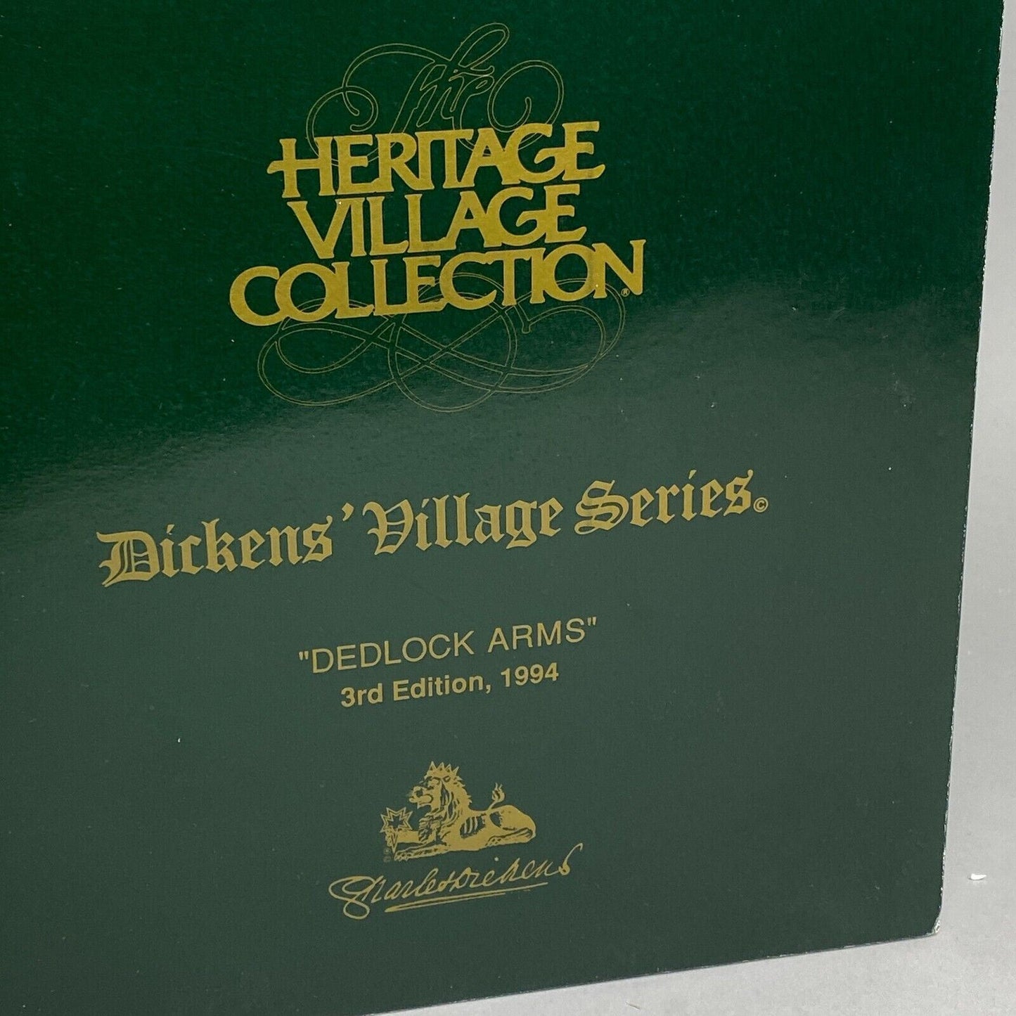 Vintage Charles Dickens Heritage Dedlock Arms