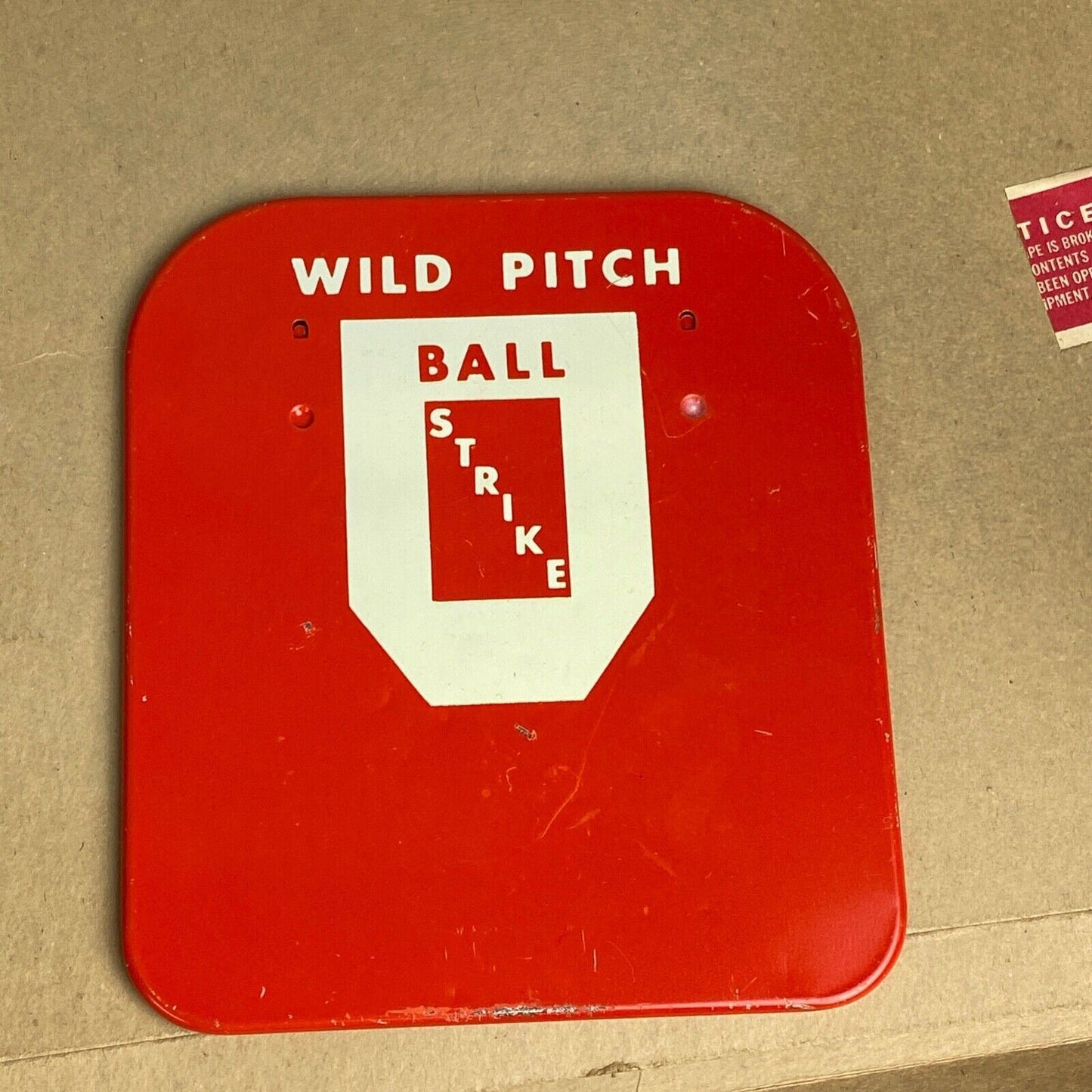 1964 Tudor Electric Baseball Game - AS-IS, Parts Only