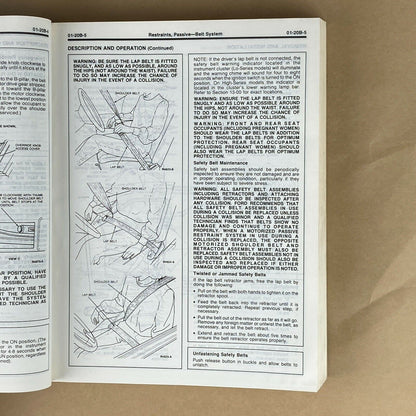 1991 Ford Tempo/ Topaz Car Shop Manual - Body, Chassis, Electrical, Powertrain