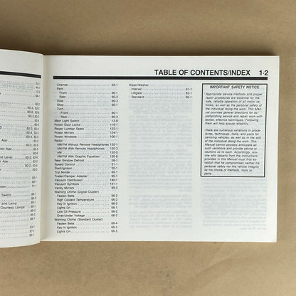 1990 Ford Aerostar Electrical and Vacuum Trouble Shooting Manual