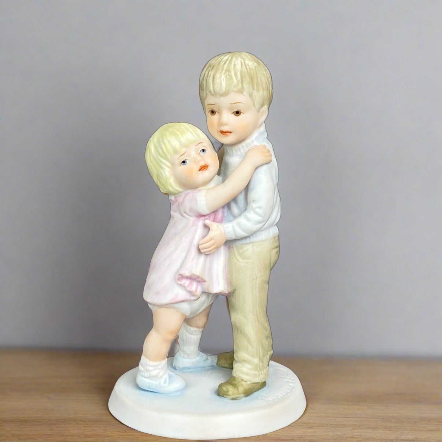 Frances Hook "My Big Brother" Vintage Figurine 1980 Numbered