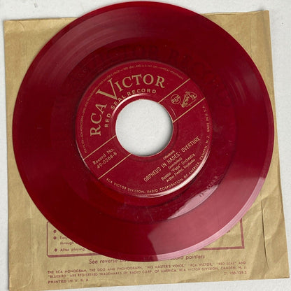 Boston Pops Orchestra RCA Victor Set of 6 Vinyl Color 45s