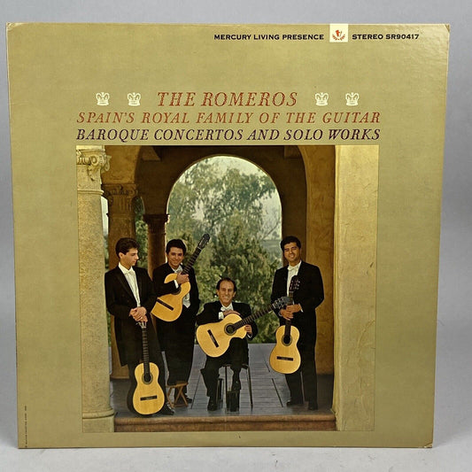 Near Mint The Romeros “Baroque Concertos & Solo Works” LP Mercury Records