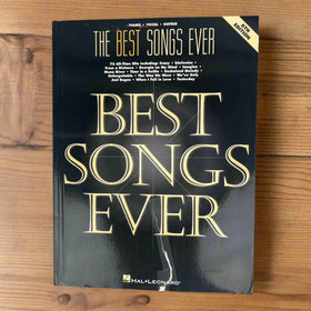 The Best Songs Ever, 6th Edition - Hal Leonard - 288 Pages