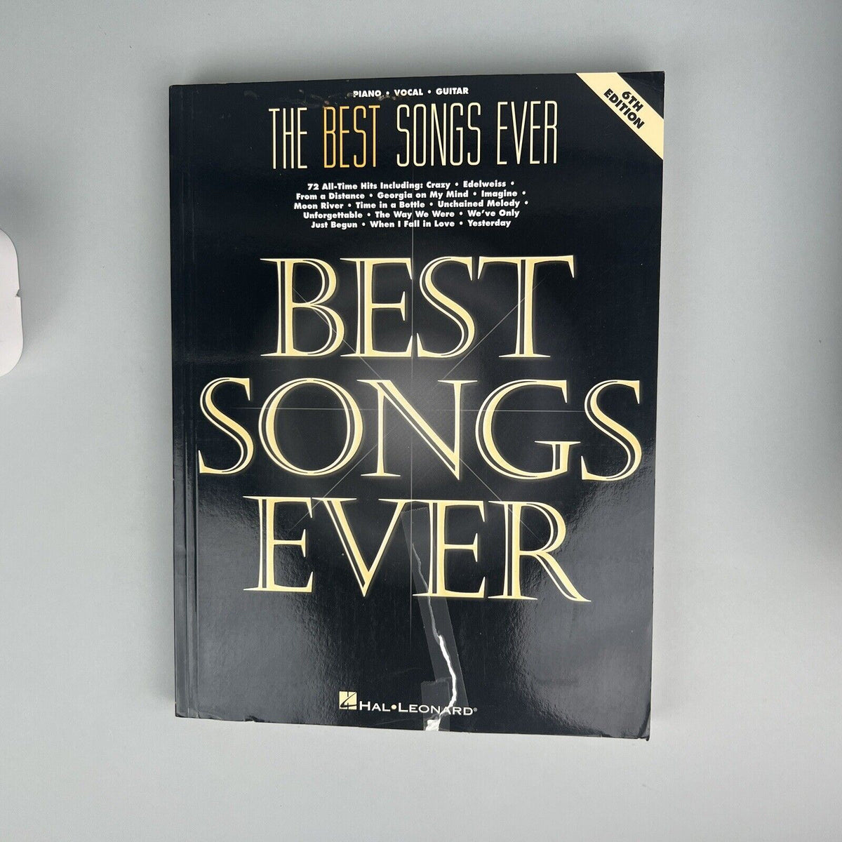 The Best Songs Ever, 6th Edition - Hal Leonard - 288 Pages