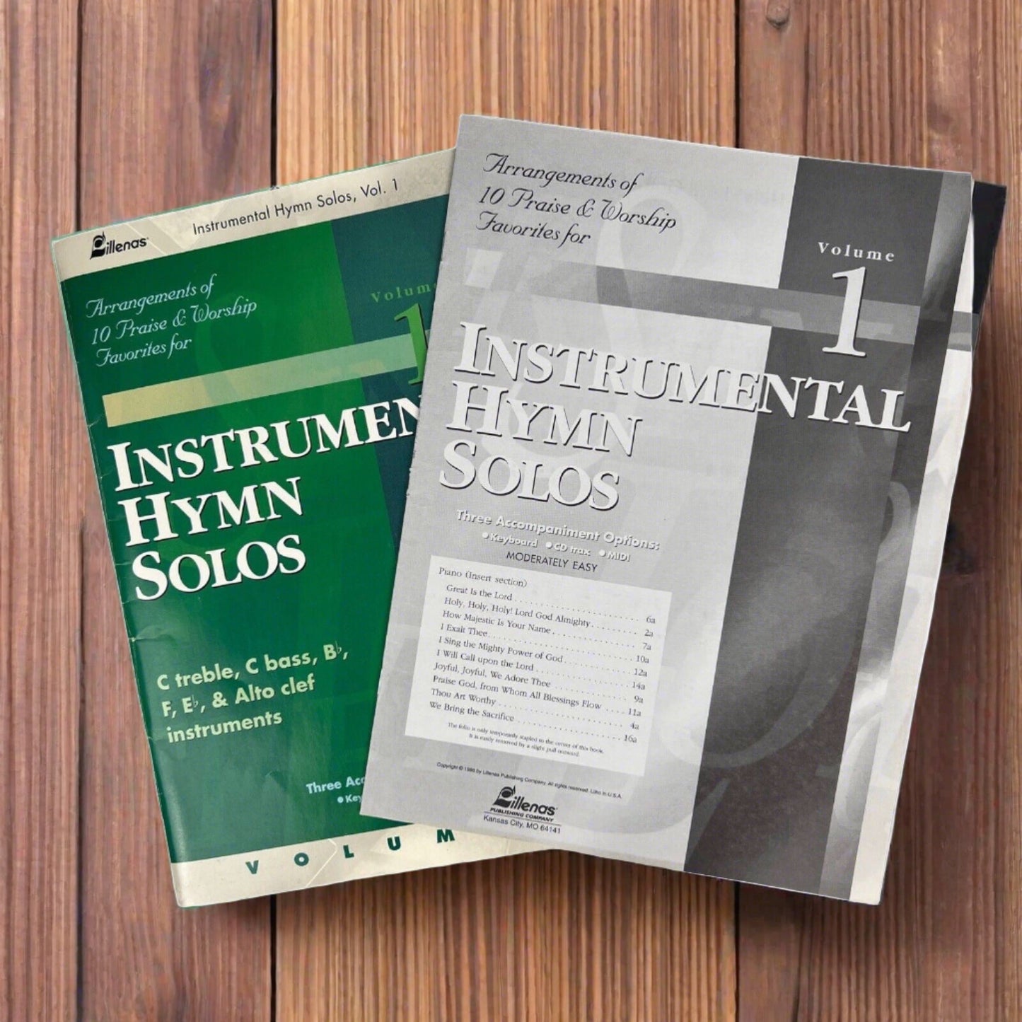 Instrumental Hymn Solos Vol. 1-Lillenas-C,Bflat,F, Eflat & Alto Clef instruments