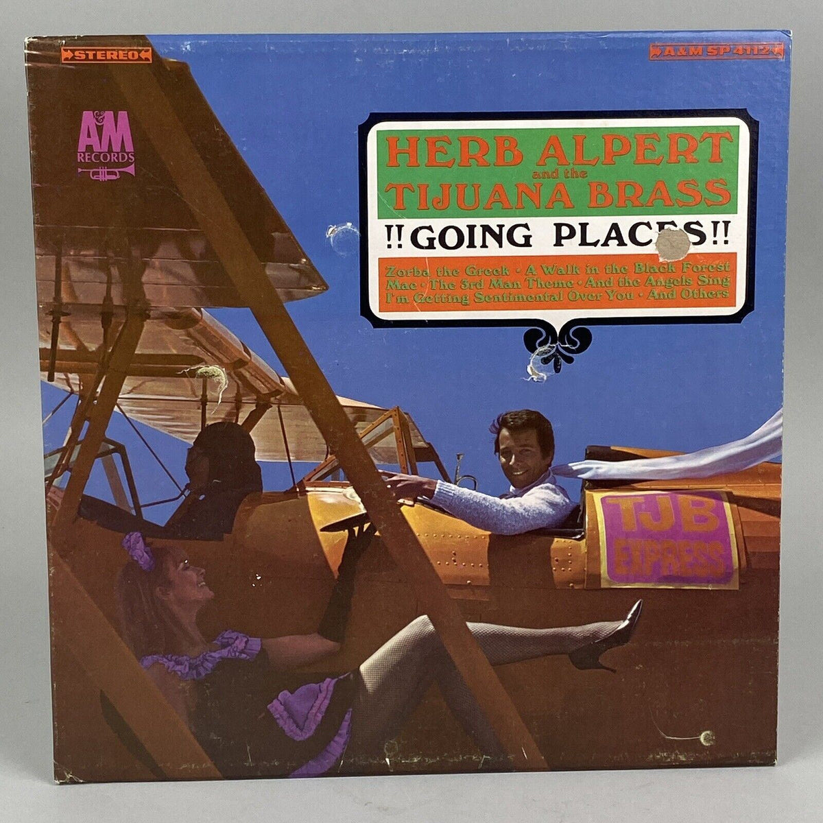 Herb Alpert And The Tijuana Brass ‎– !!Going Places!!: 1965 LP (Latin Jazz)