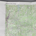 USGS Topographic Map 1986 Survey 30"x60" NC Hendersonville 35082-A1-TM-100