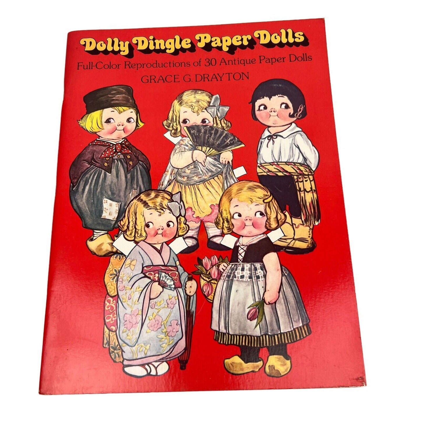 1978 Dover Pub. "Dolly Dingle Vintage Paper Dolls" Uncut Book