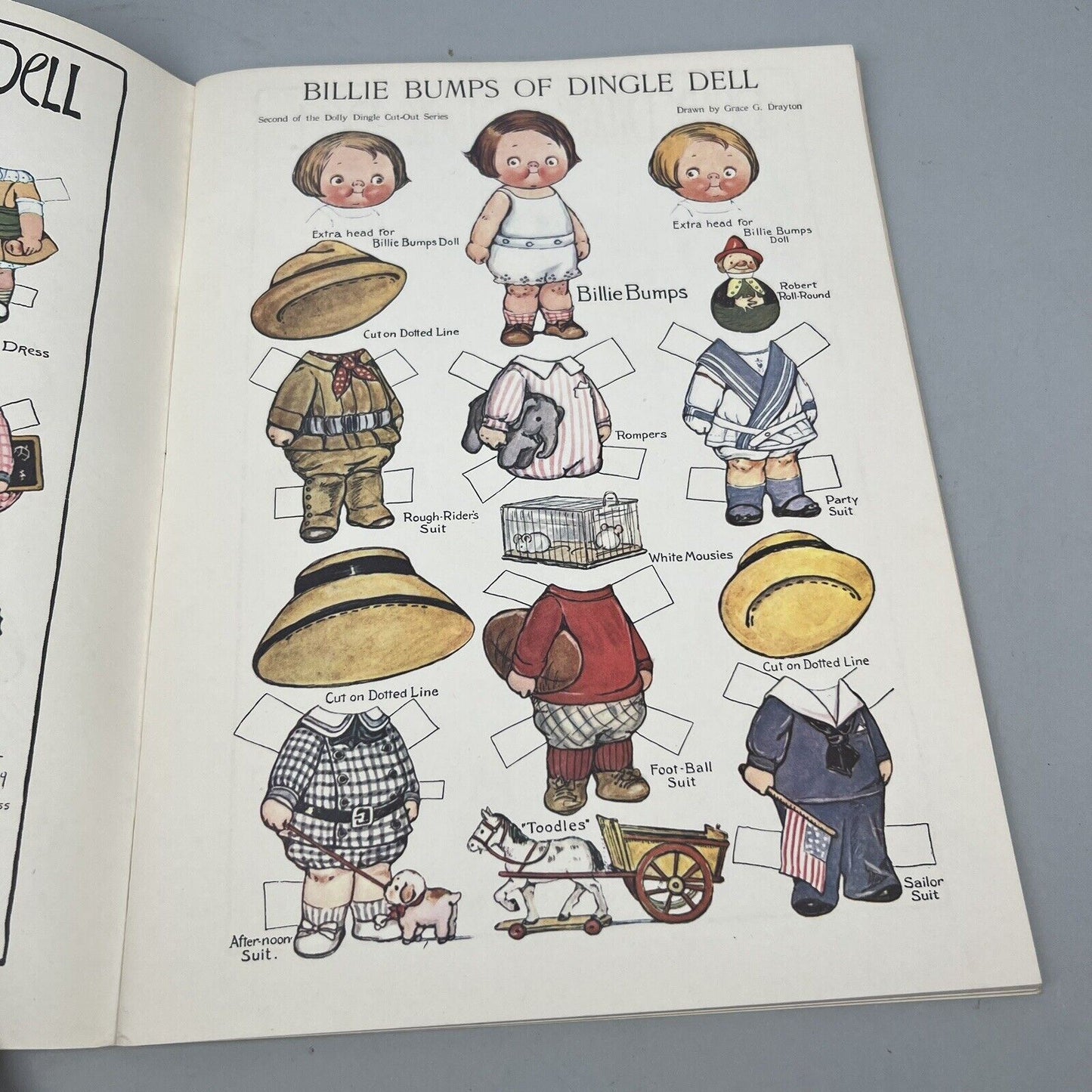 1978 Dover Pub. "Dolly Dingle Vintage Paper Dolls" Uncut Book