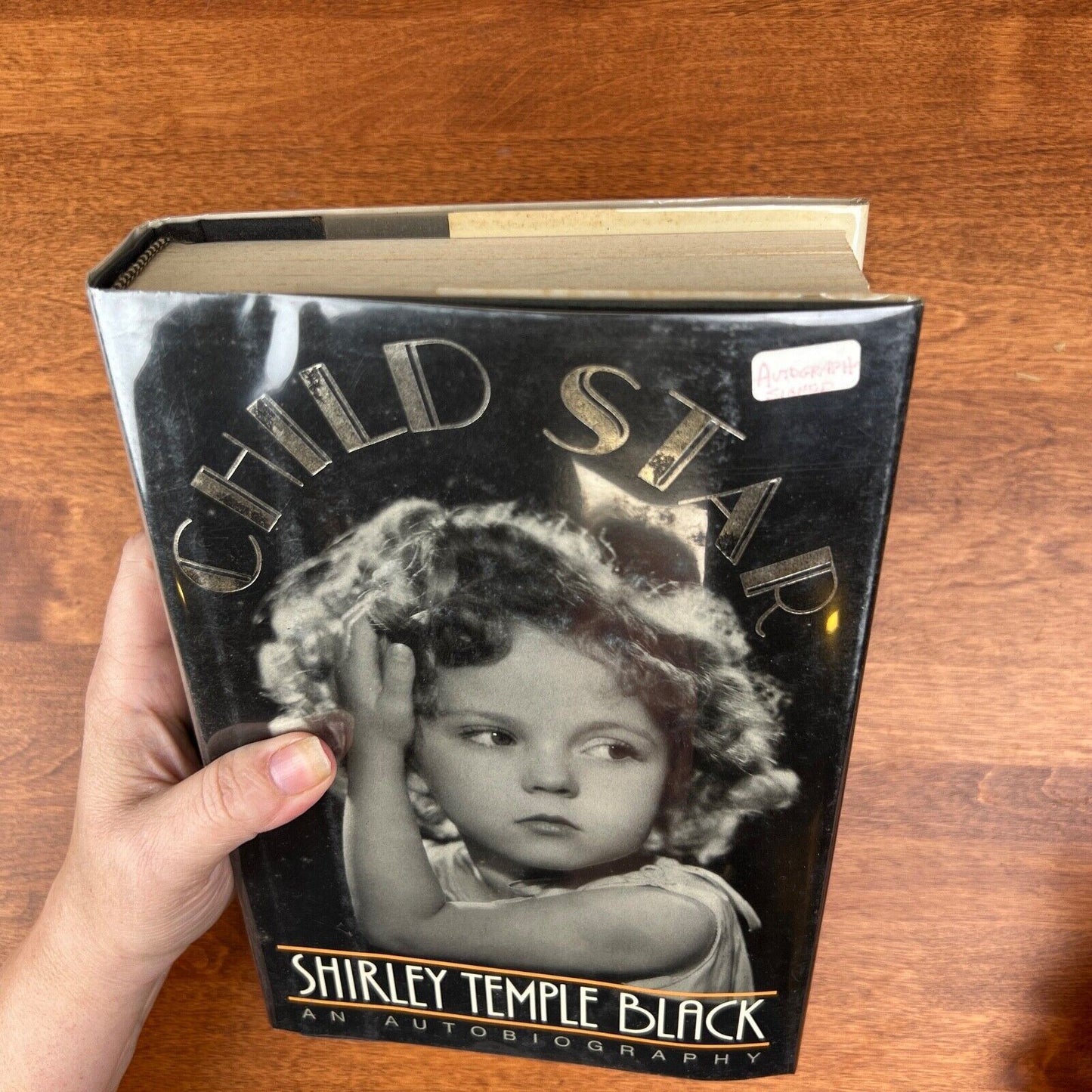 Signed Copy, Child Star: Shirley Temple Black, An Autobiography 1988