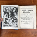 Antique 1919 America’s Way for Humanity: Pictorial History of the World War...