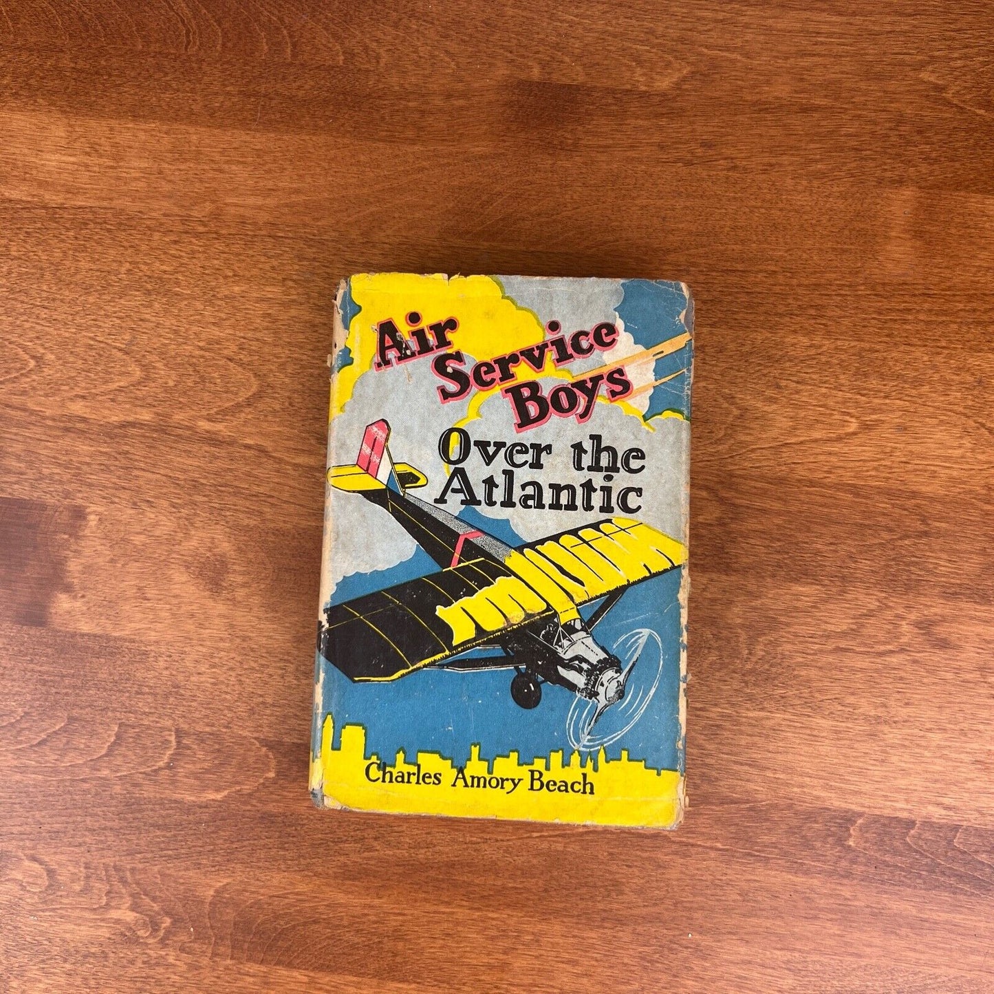 Air Service Boys Over The Atlantic by Charles Beach Hardcover 1920 Hardcover